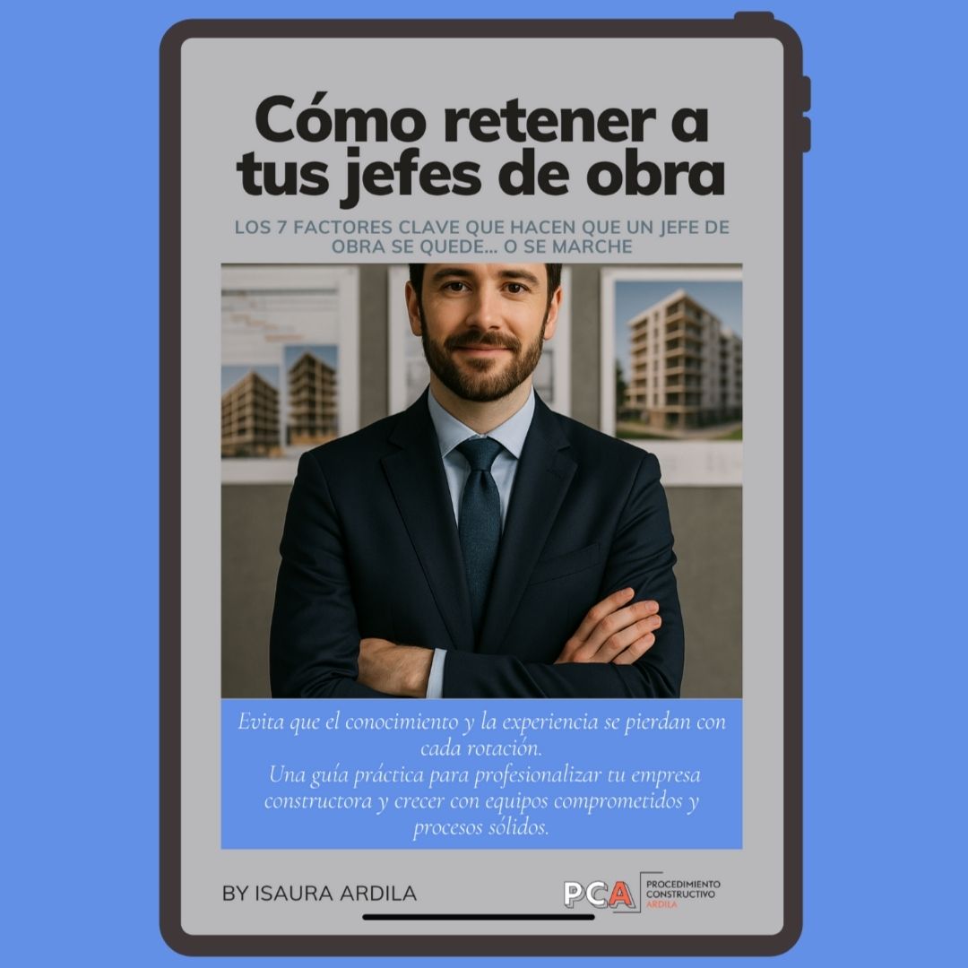 ebook retener jefes de obra