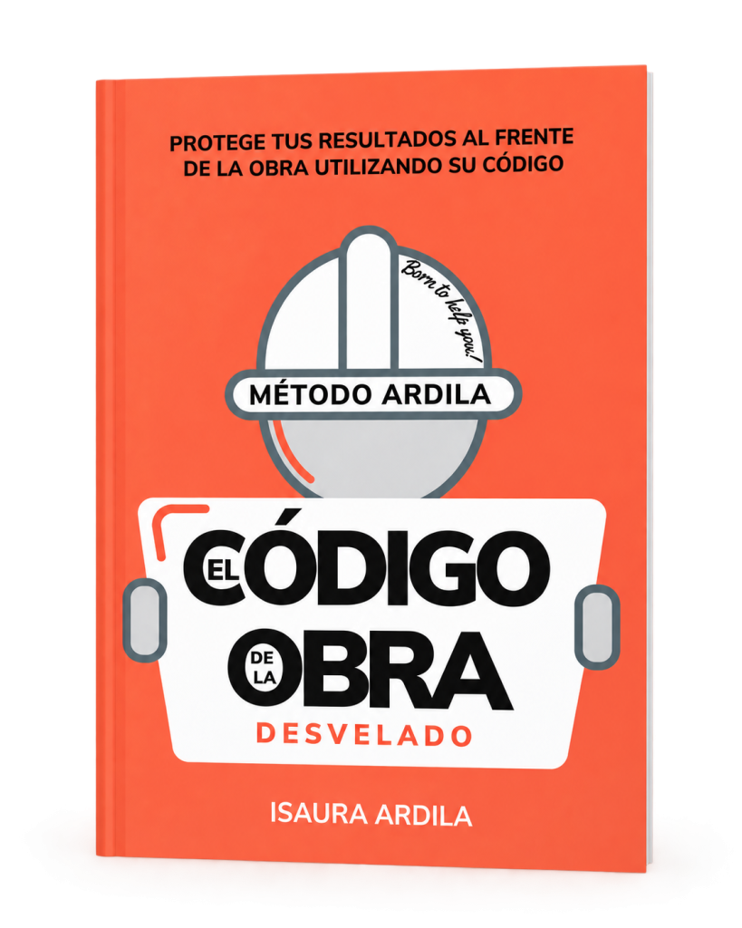 PORTADA EL CODIGO DE LA OBRA. DESVELADO LIBRO PARA JEFES DE OBRA