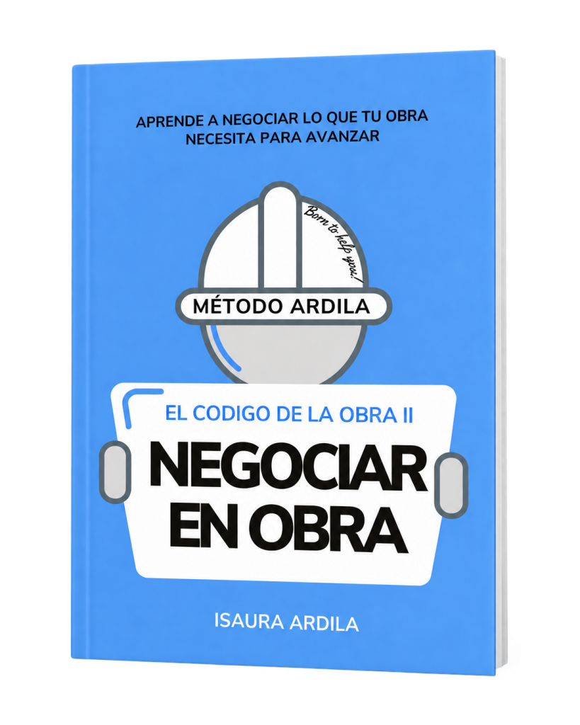 PORTADA NEGOCIAR EN OBRA LIBRO NEGOCIAR EN OBRA, COLECCION EL CODIGO DE LA OBRA